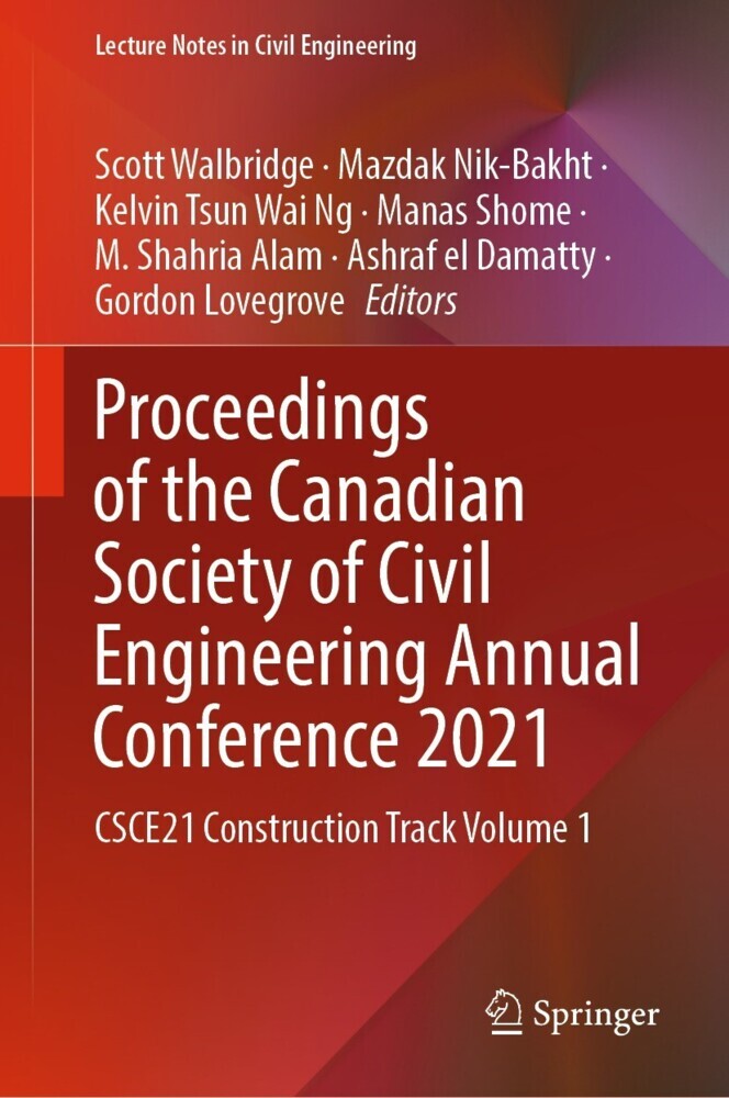 Proceedings of the Canadian Society of Civil Engineering Annual Conference 2021 main product photo