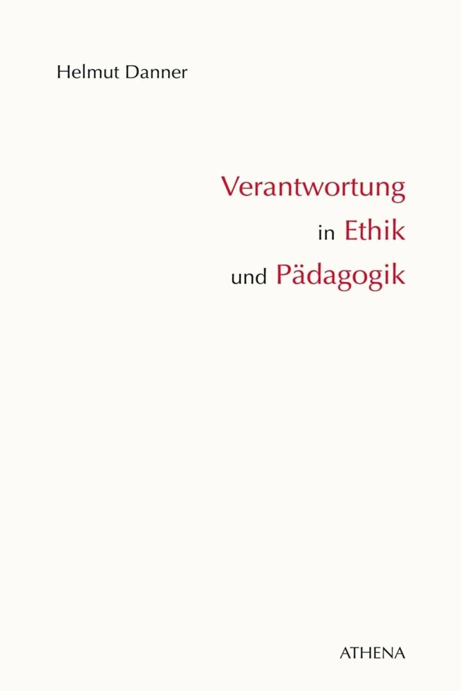 Verantwortung in Ethik und Pädagogik main product photo