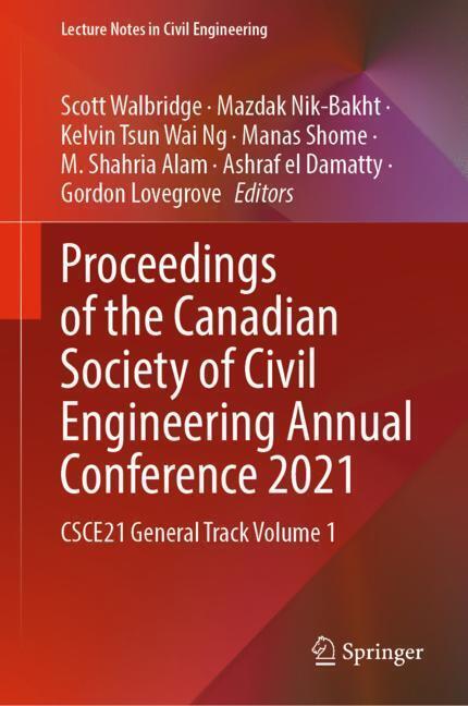 Proceedings of the Canadian Society of Civil Engineering Annual Conference 2021 main product photo
