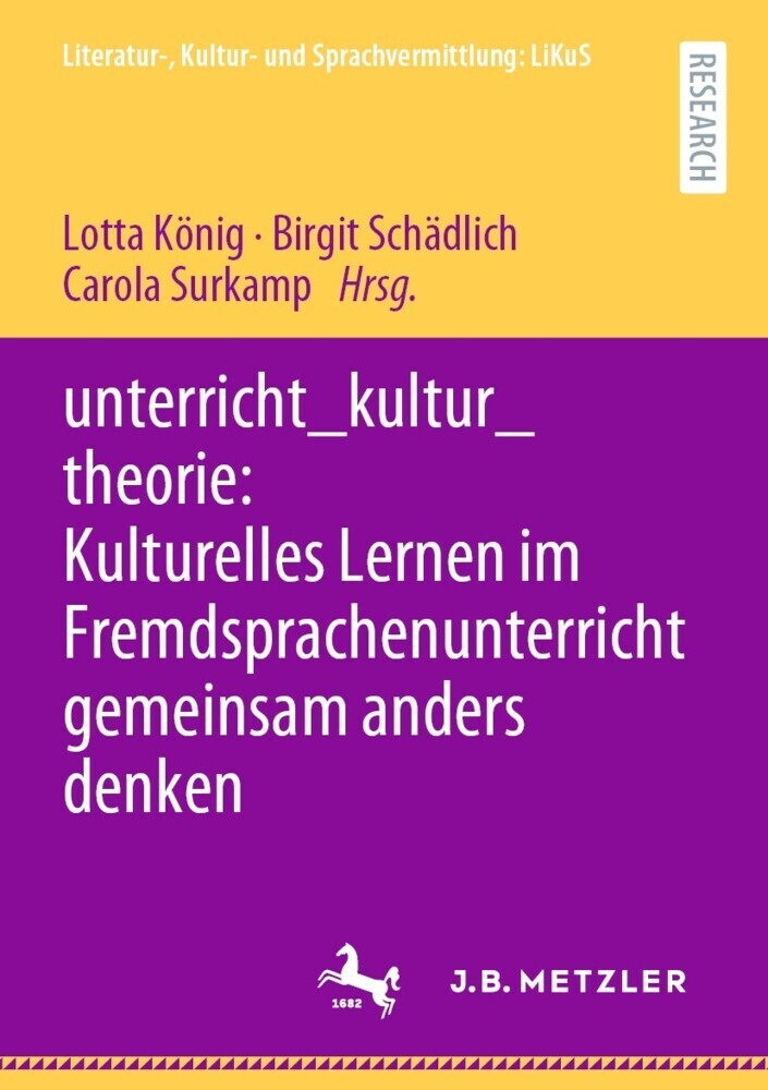 unterricht_kultur_theorie: Kulturelles Lernen im Fremdsprachenunterricht gemeinsam anders denken main product photo