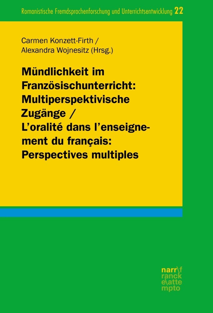 Mündlichkeit im Französischunterricht: Multiperspektivische Zugänge/ L'oralité dans l'enseignement du français: Perspectives multiples main product photo