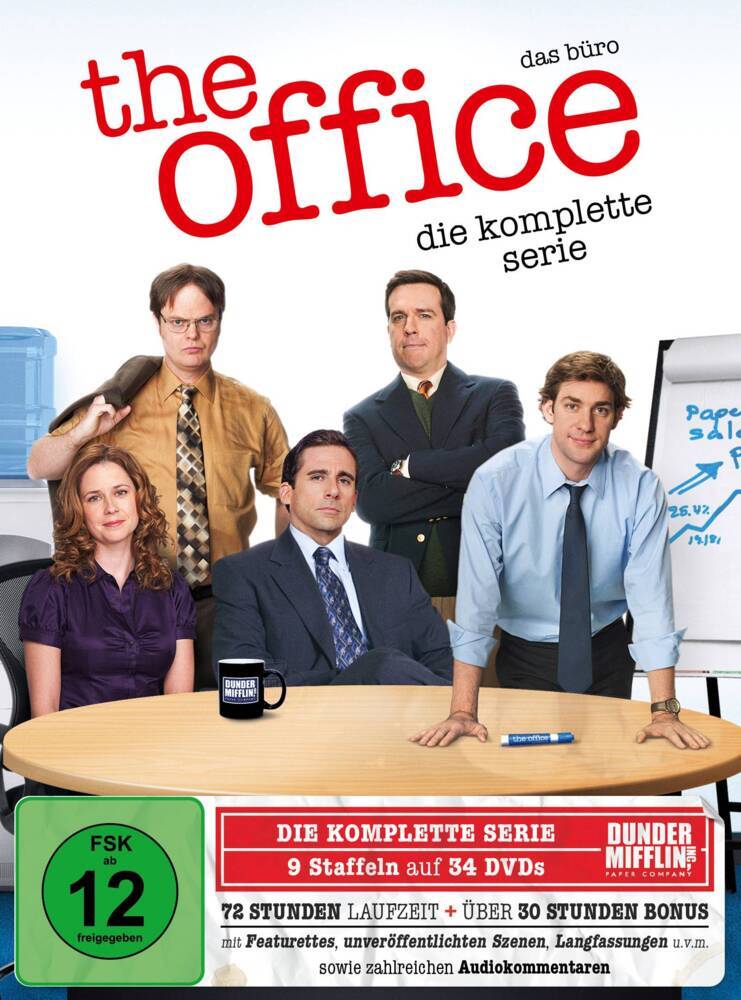 The Office (US) - Das Büro. Staffel.1-9, 34 DVD main product photo