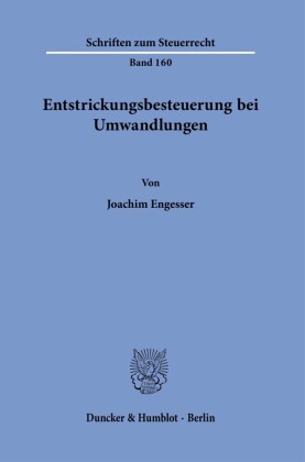 Entstrickungsbesteuerung bei Umwandlungen.