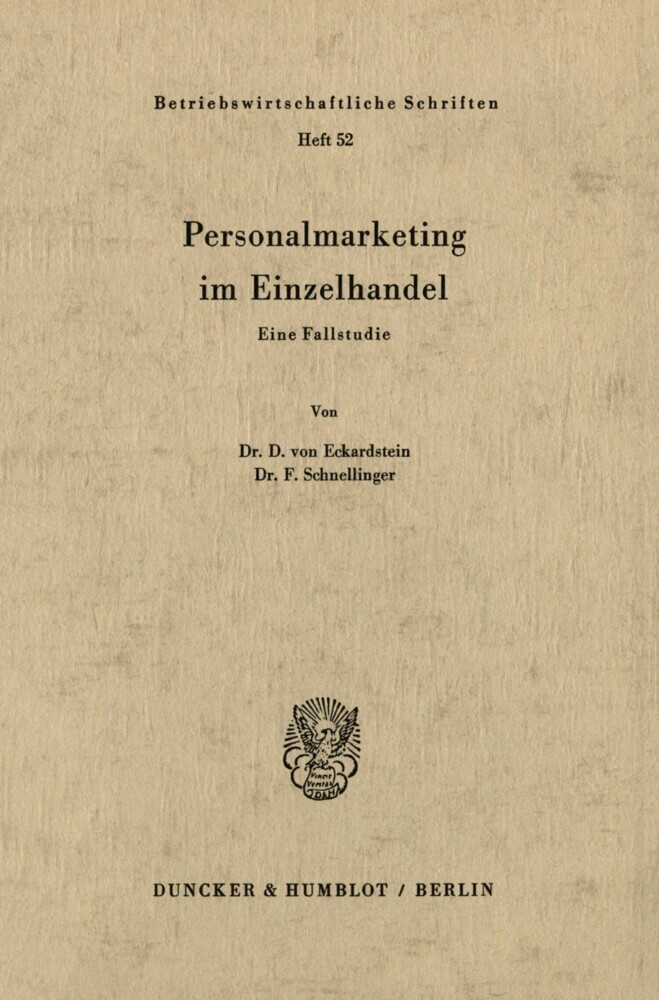Personalmarketing im Einzelhandel. main product photo