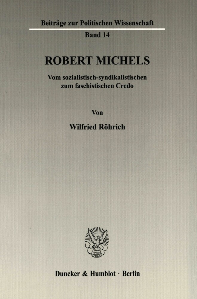 Robert Michels. main product photo