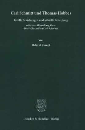 Carl Schmitt und Thomas Hobbes.