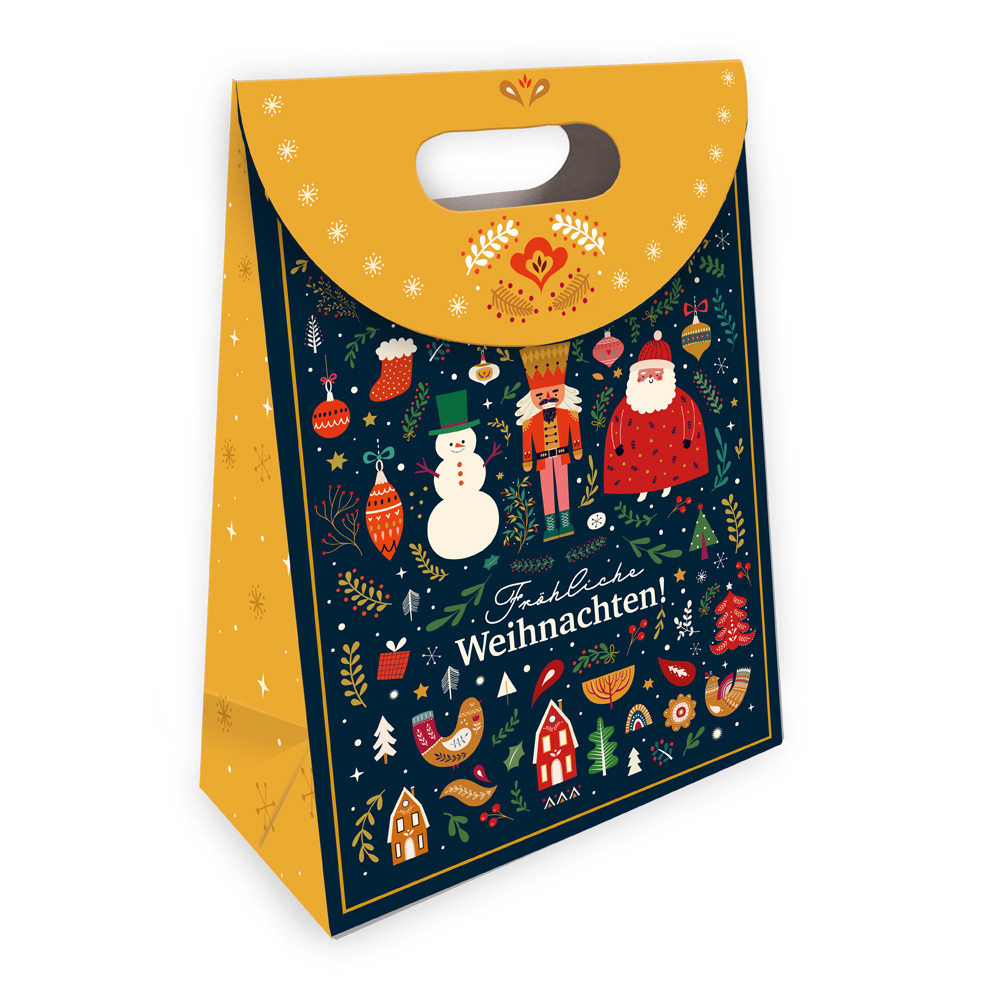 Trötsch Geschenktasche mit Verschluss klein Nussknacker main product photo