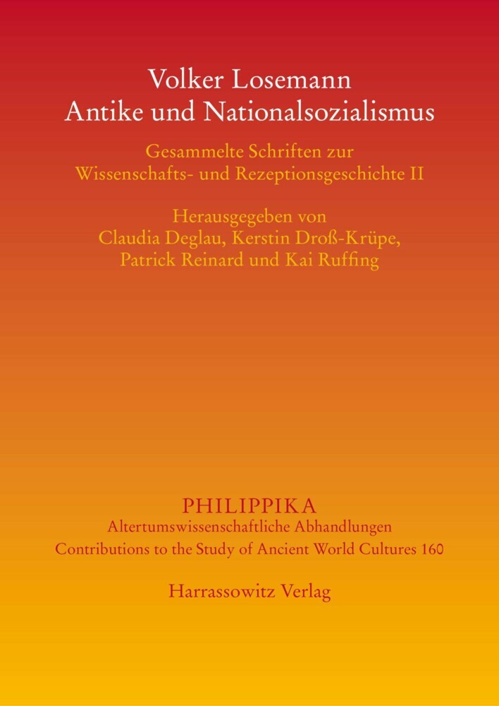 Volker Losemann - Antike und Nationalsozialismus main product photo