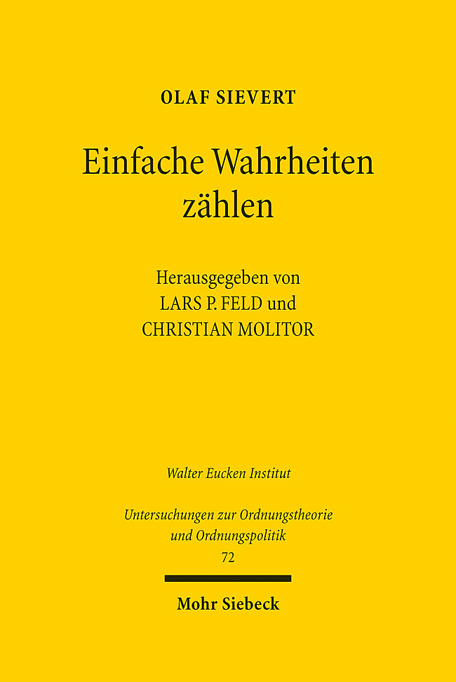 Einfache Wahrheiten zählen main product photo