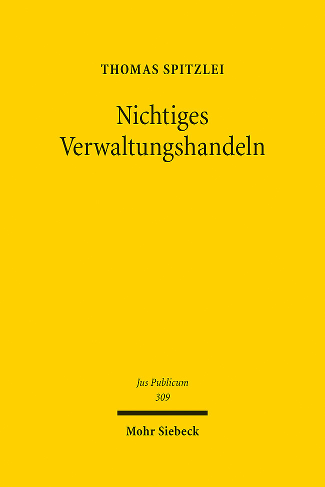 Nichtiges Verwaltungshandeln main product photo