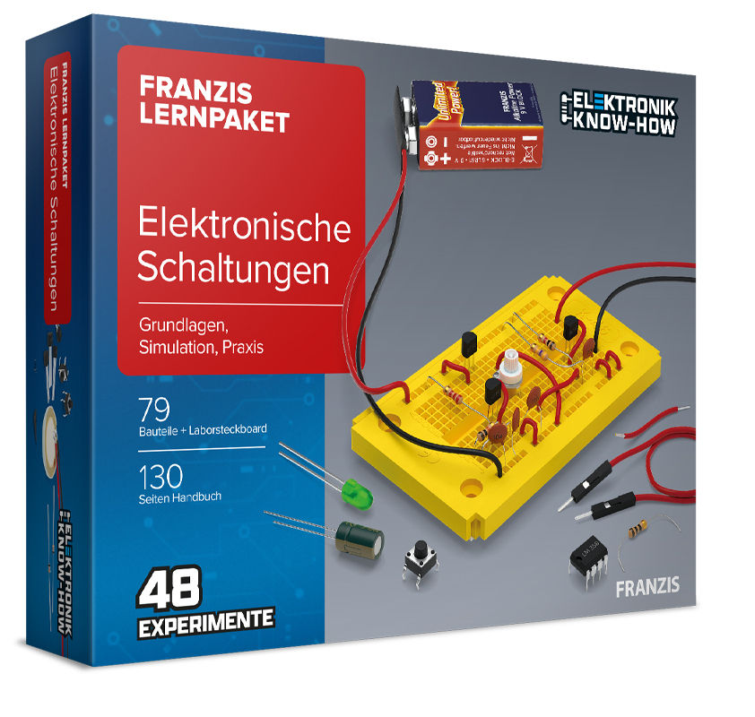 FRANZIS 67164 - Lernpaket Elektronische Schaltungen main product photo