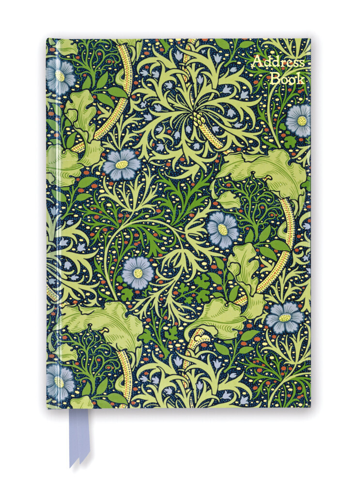 Adressbuch DIN A5: William Morris, Meeresalgen main product photo