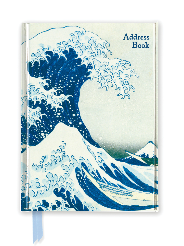 Adressbuch DIN A5: Katsushika Hokusai, Die große Welle main product photo