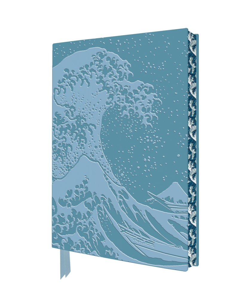 Exquisit Premium Notizbuch DIN A5: Katsushika Hokusai, Die große Welle main product photo