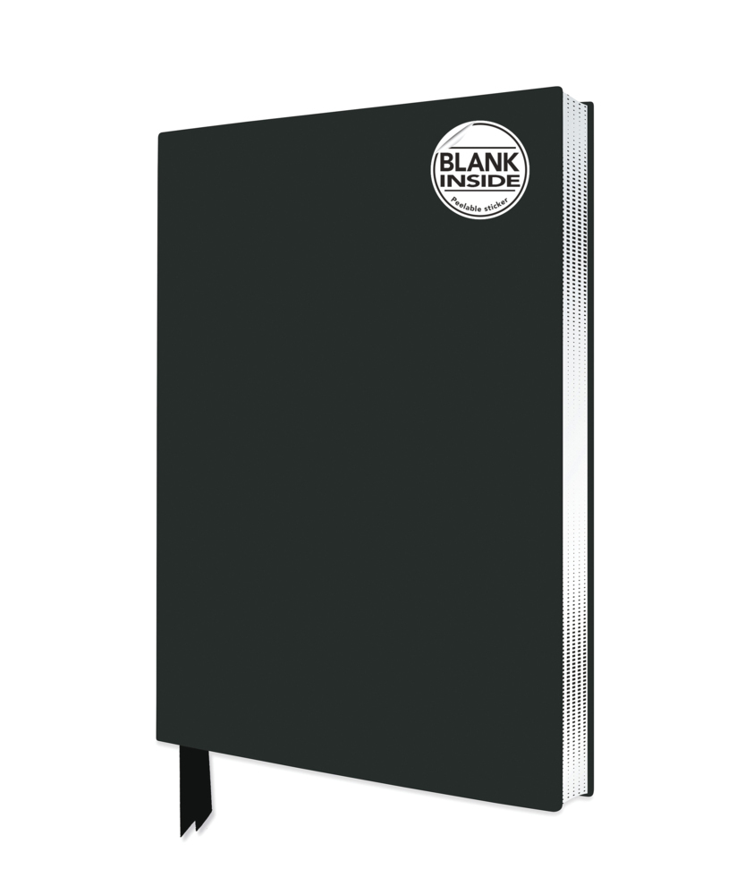 Exquisit Notizbuch DIN A5 Blank: Farbe Schwarz main product photo