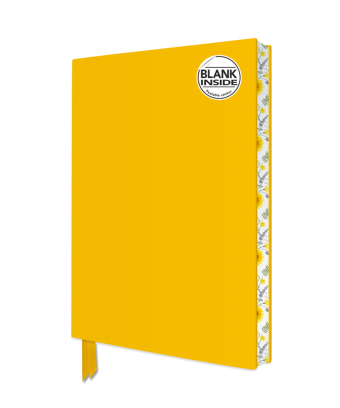 Exquisit Notizbuch DIN A5 Blank: Farbe Sonnengelb