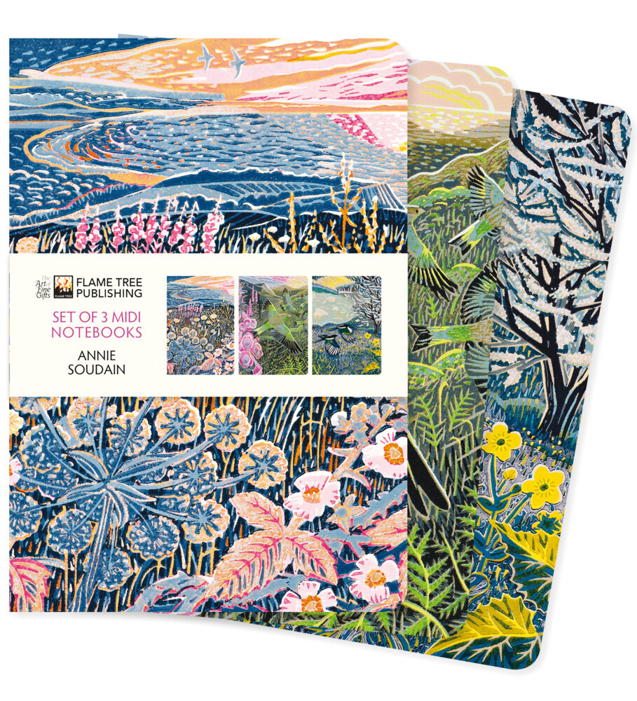 Dreier Set Mittelformat-Notizbücher: Annie Soudain main product photo