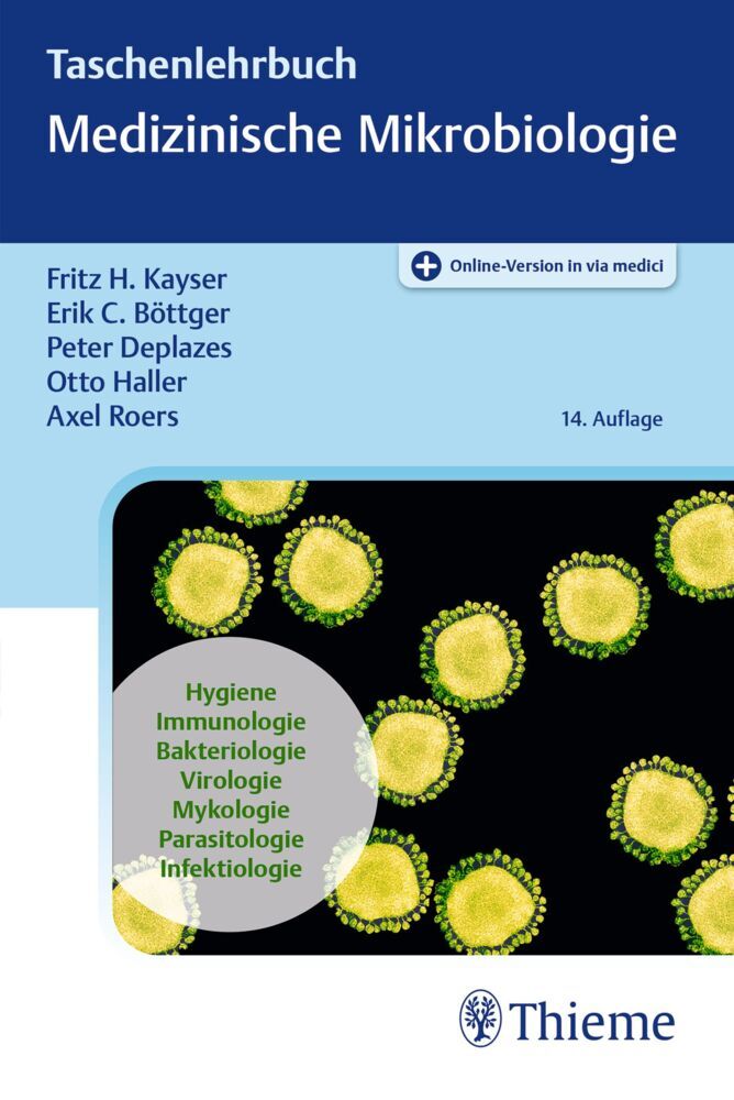 Taschenlehrbuch Medizinische Mikrobiologie main product photo
