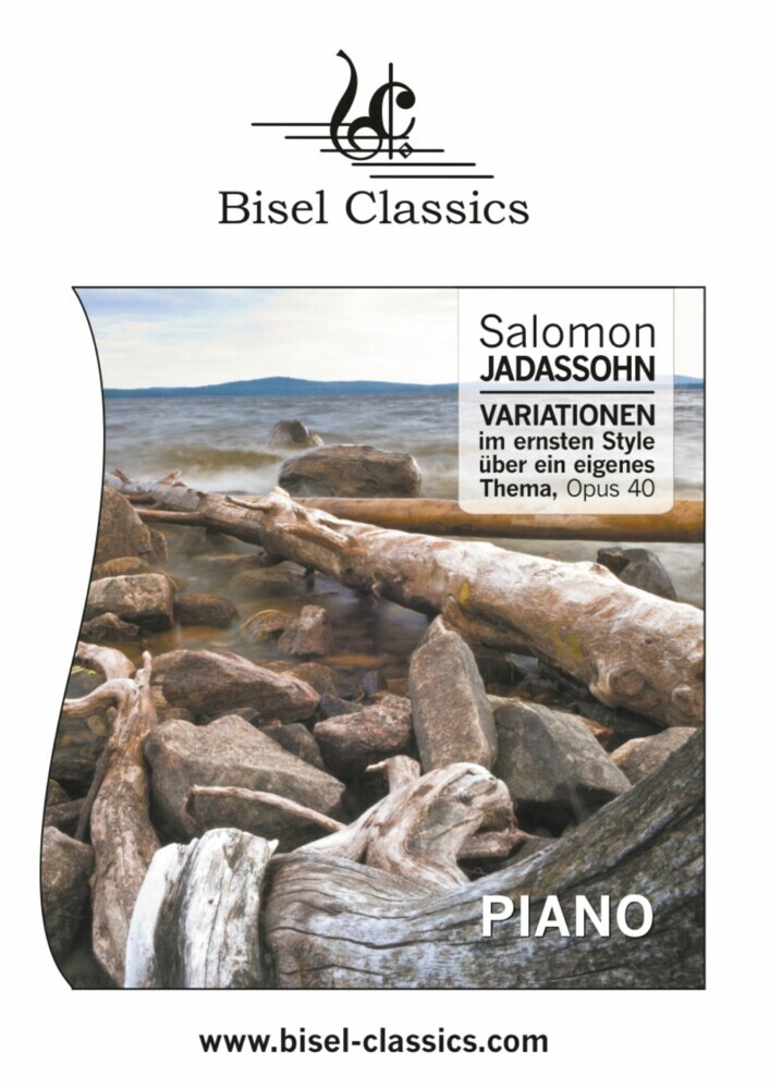 Variationen im ernsten Style über ein eigenes Thema, Opus 40 main product photo