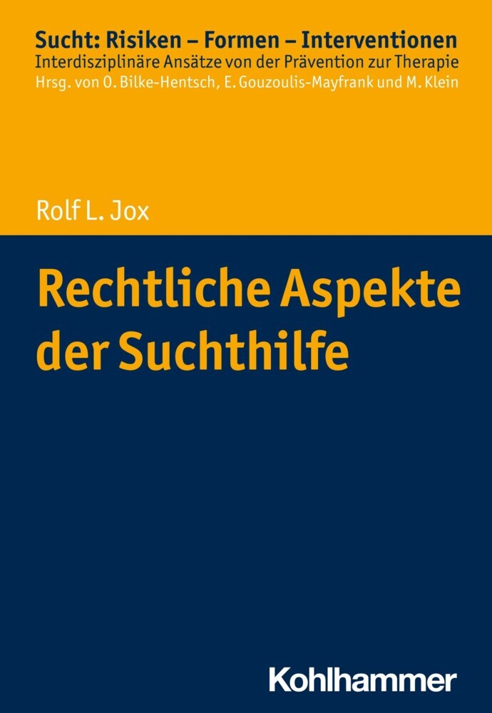Rechtliche Aspekte der Suchthilfe main product photo