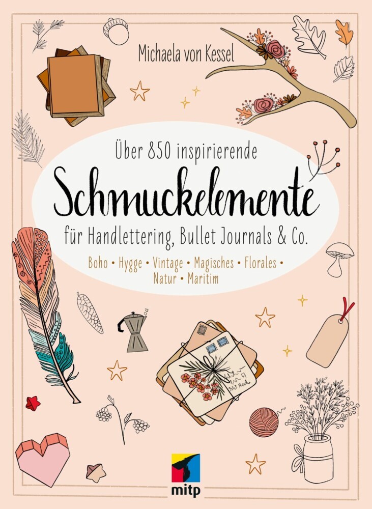 Über 850 Inspirierende Schmuckelemente für Handlettering, Bullet Journals & Co.. main product photo
