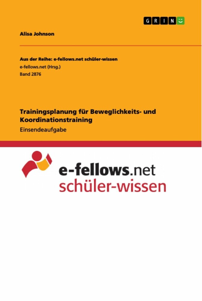 Trainingsplanung für Beweglichkeits- und Koordinationstraining main product photo