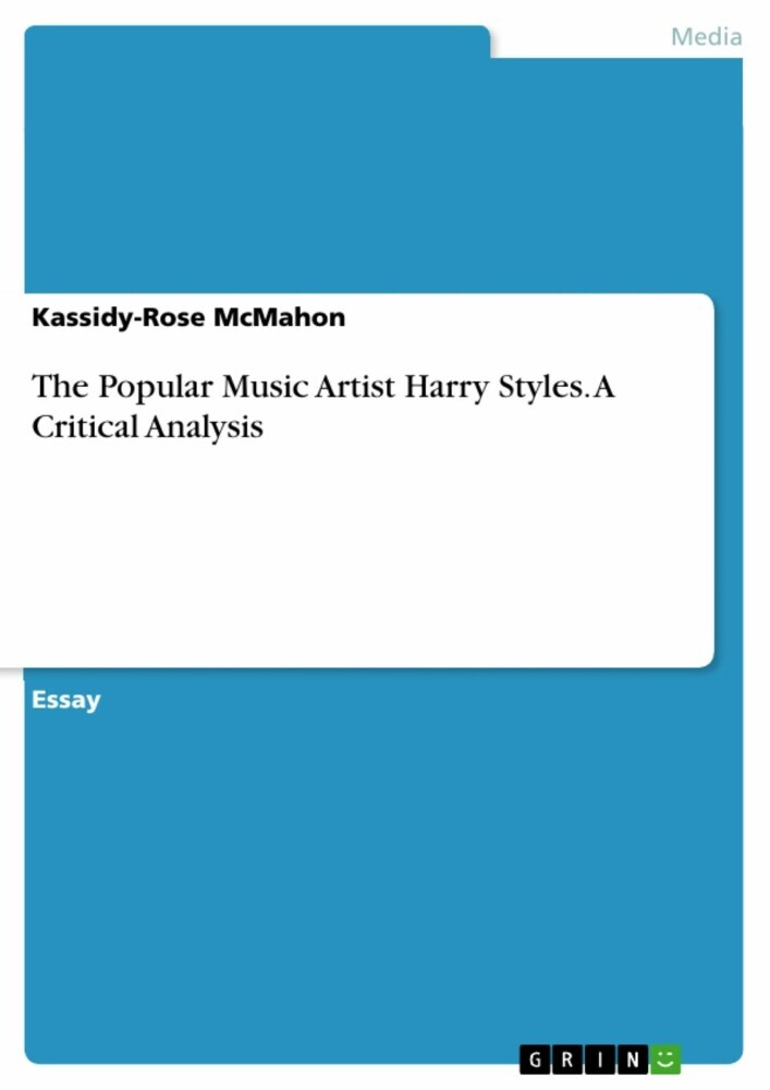 The Popular Music Artist Harry Styles. A Critical Analysis main product photo