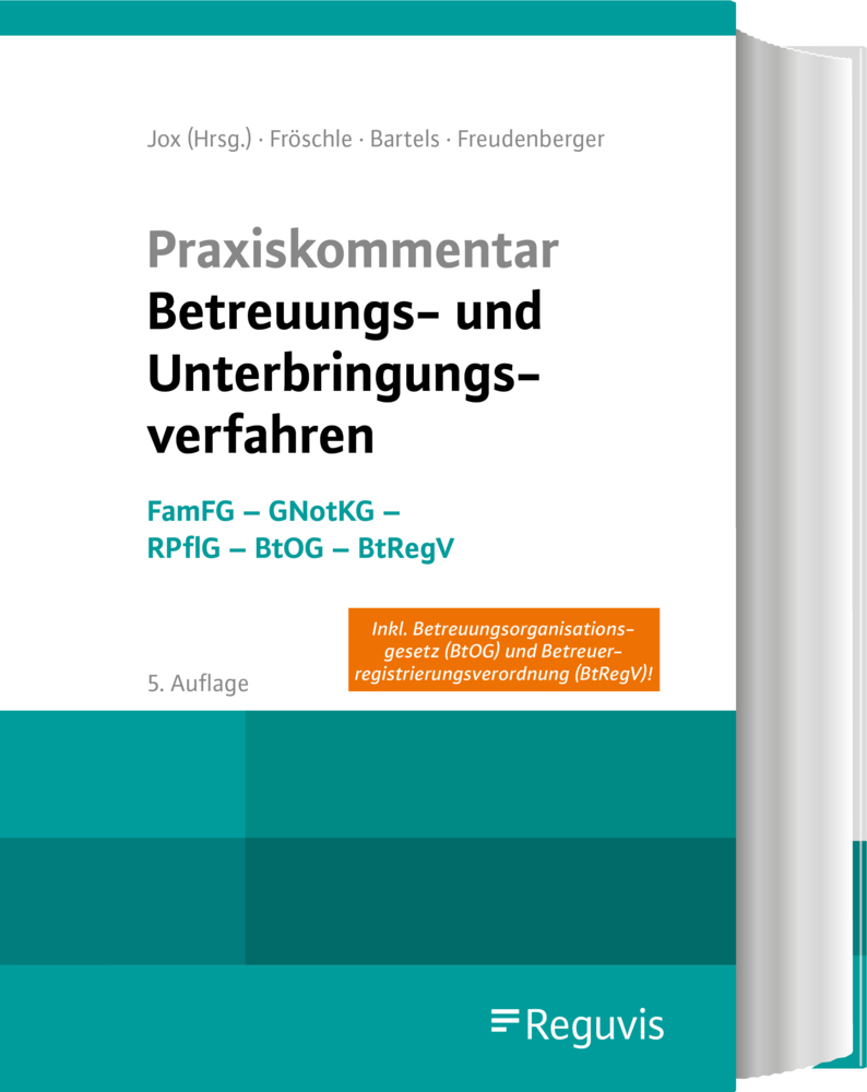 Praxiskommentar Betreuungs- und Unterbringungsverfahren main product photo