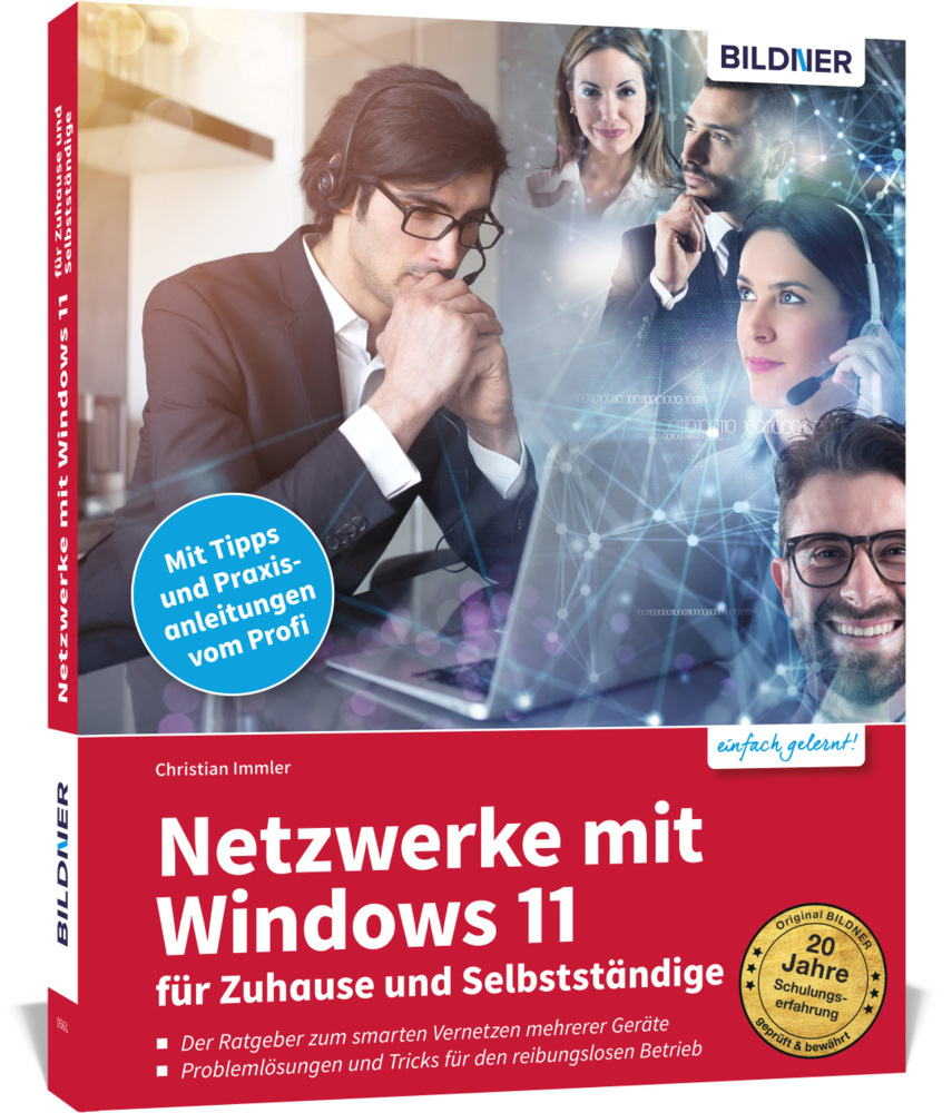Netzwerke mit Windows 11 - für Zuhause und Selbstständige main product photo