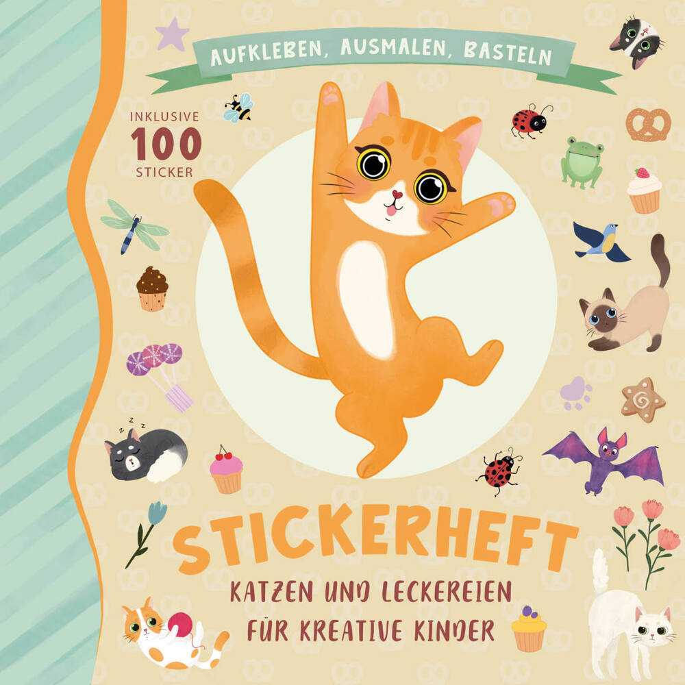 Stickerheft Katze Schlecki main product photo
