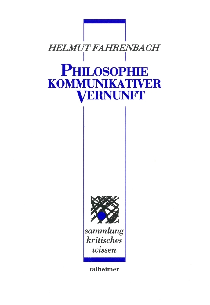 Philosophie kommunikativer Vernunft main product photo