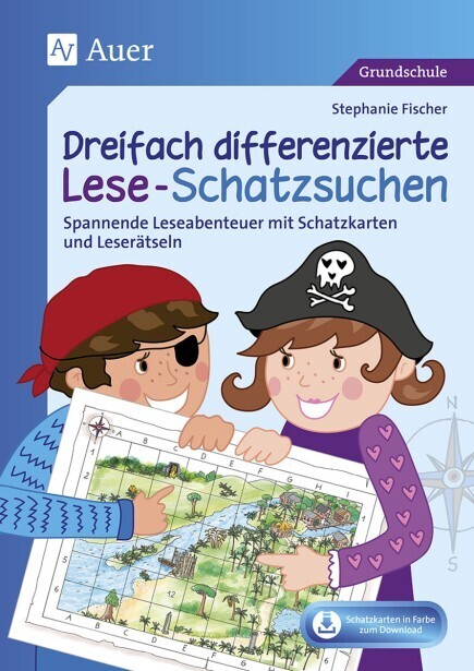 Dreifach differenzierte Lese-Schatzsuchen main product photo