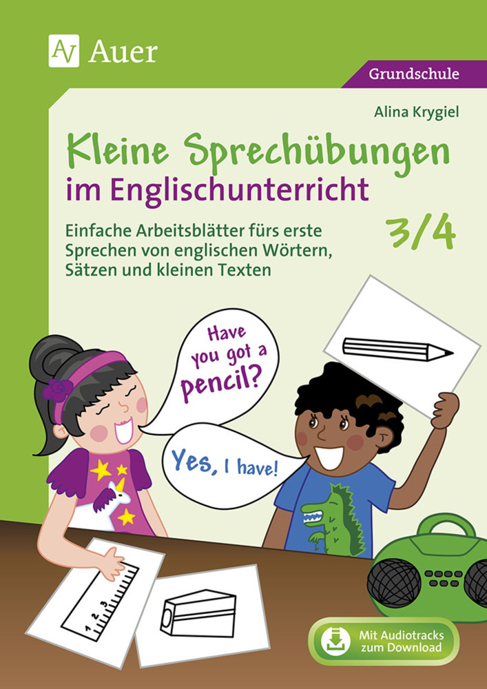 Kleine Sprechübungen im Englischunterricht main product photo