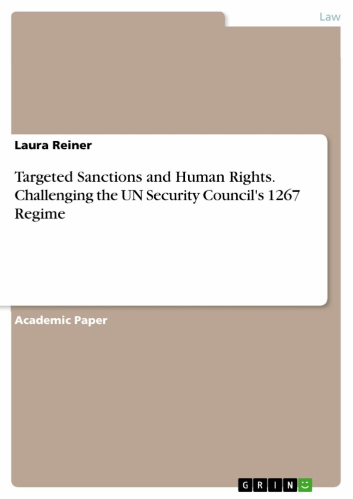 Targeted Sanctions and Human Rights. Challenging the UN Security Council's 1267 Regime main product photo