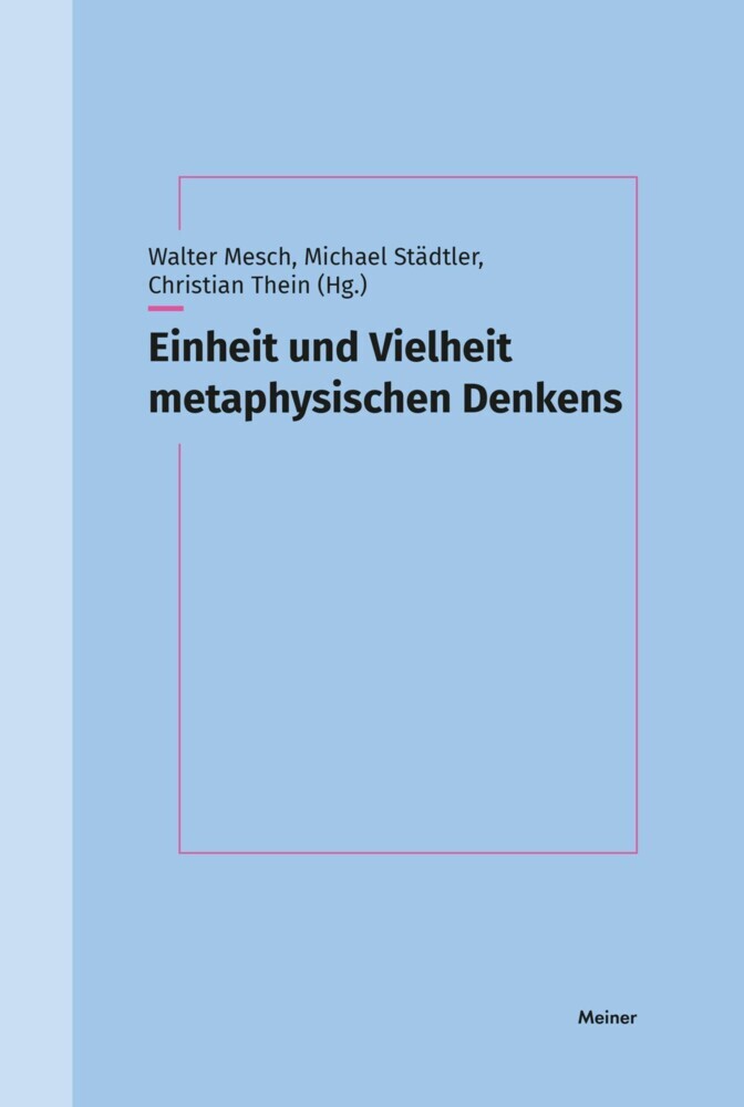 Einheit und Vielheit metaphysischen Denkens main product photo