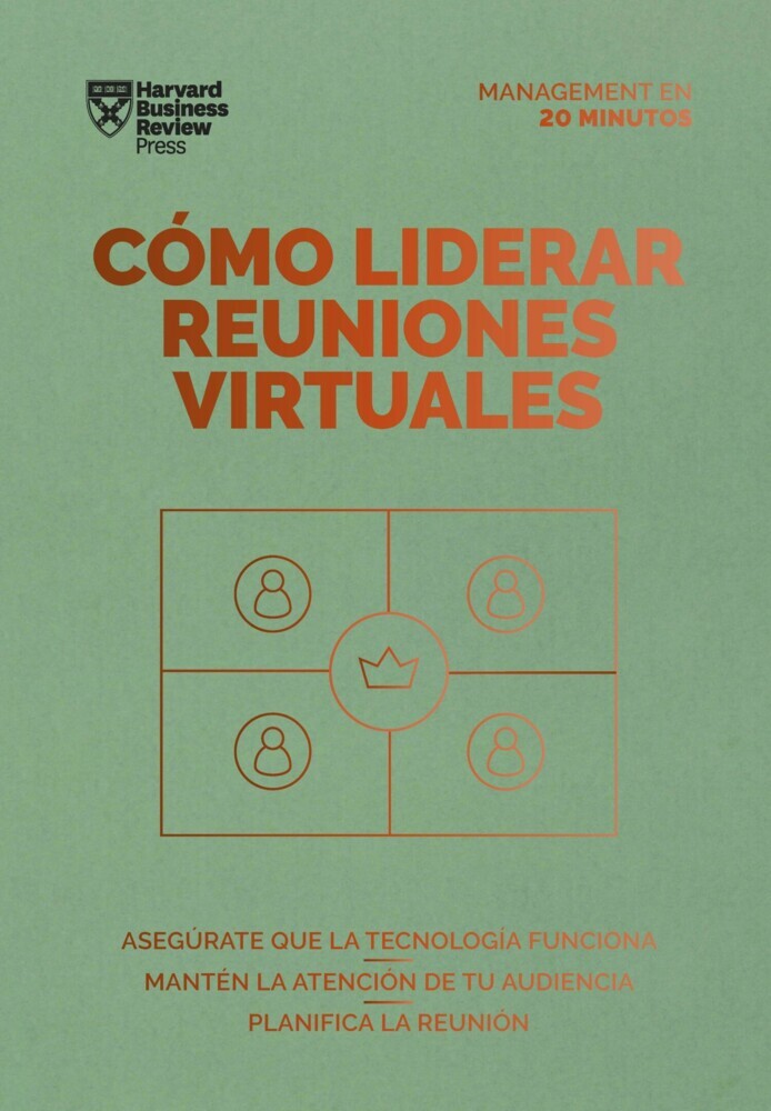 Cómo liderar reuniones virtuales. Serie Management en 20 minutos main product photo
