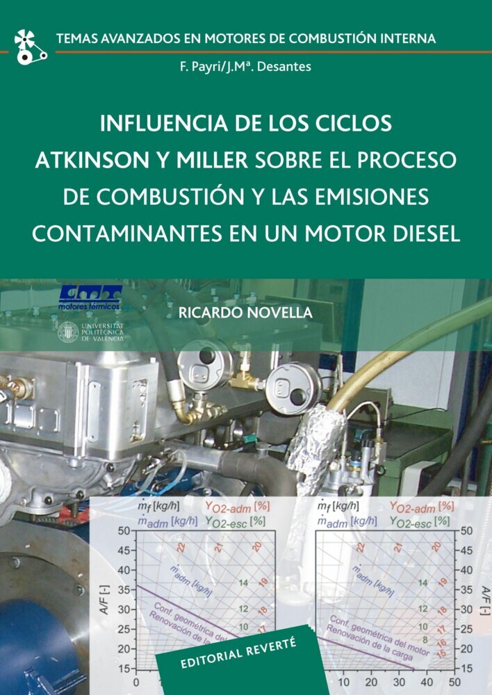 Influencia de los ciclos Atkinson y Miller sobre el proceso de combustión y las emisiones contaminantes en un motor diésel main product photo