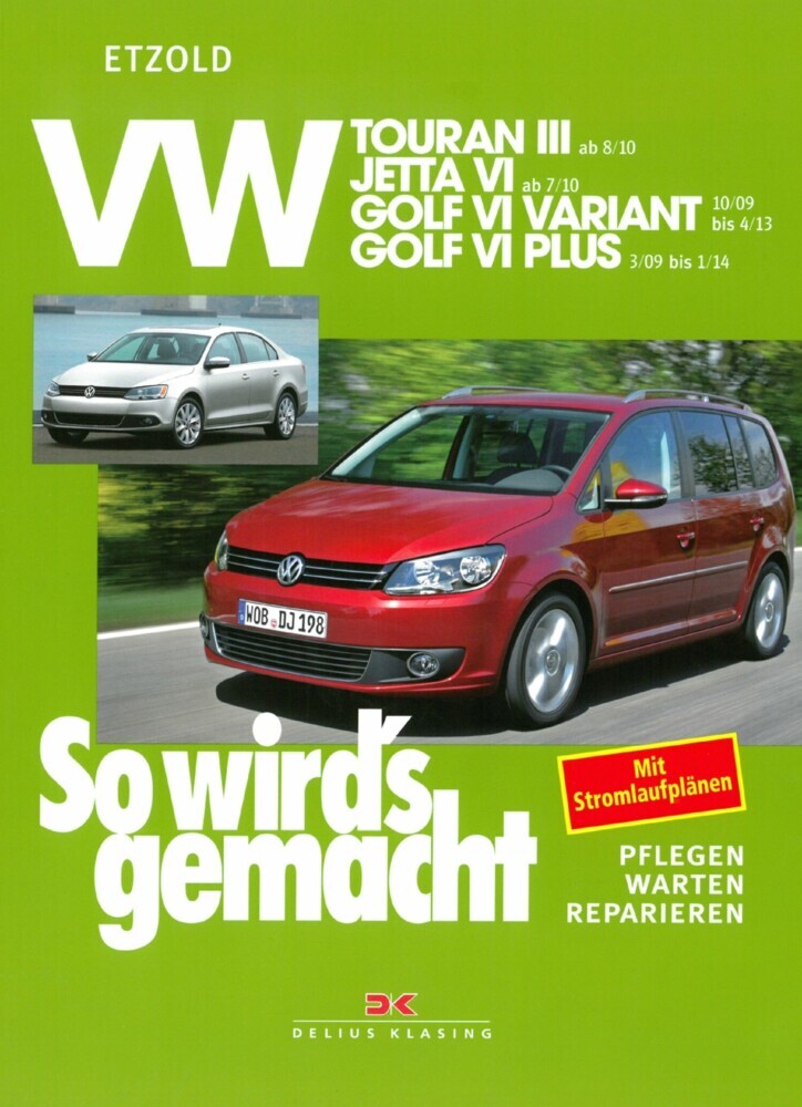 VW Touran III ab 8/10, VW Jetta VI ab 7/10, VW Golf VI Variant 10/09-4/13, VW Golf VI Plus 3/09-1/14 main product photo