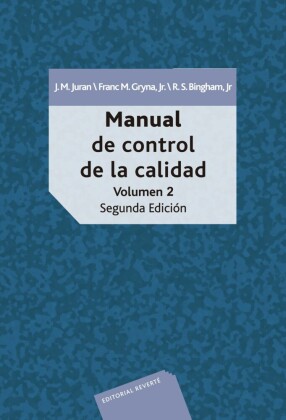 Manual de control de la calidad. Volumen 2