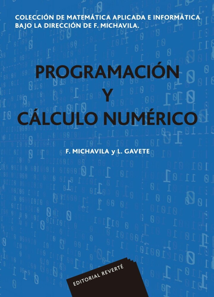 Programación y cálculo numérico (Colección de matemática aplicada e informática) main product photo