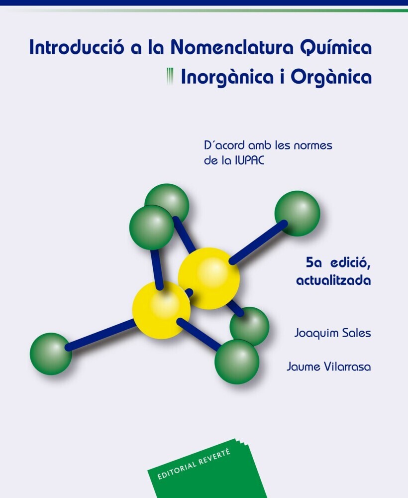 Introducció a la nomenclatura química. Inorgànica i orgànica main product photo