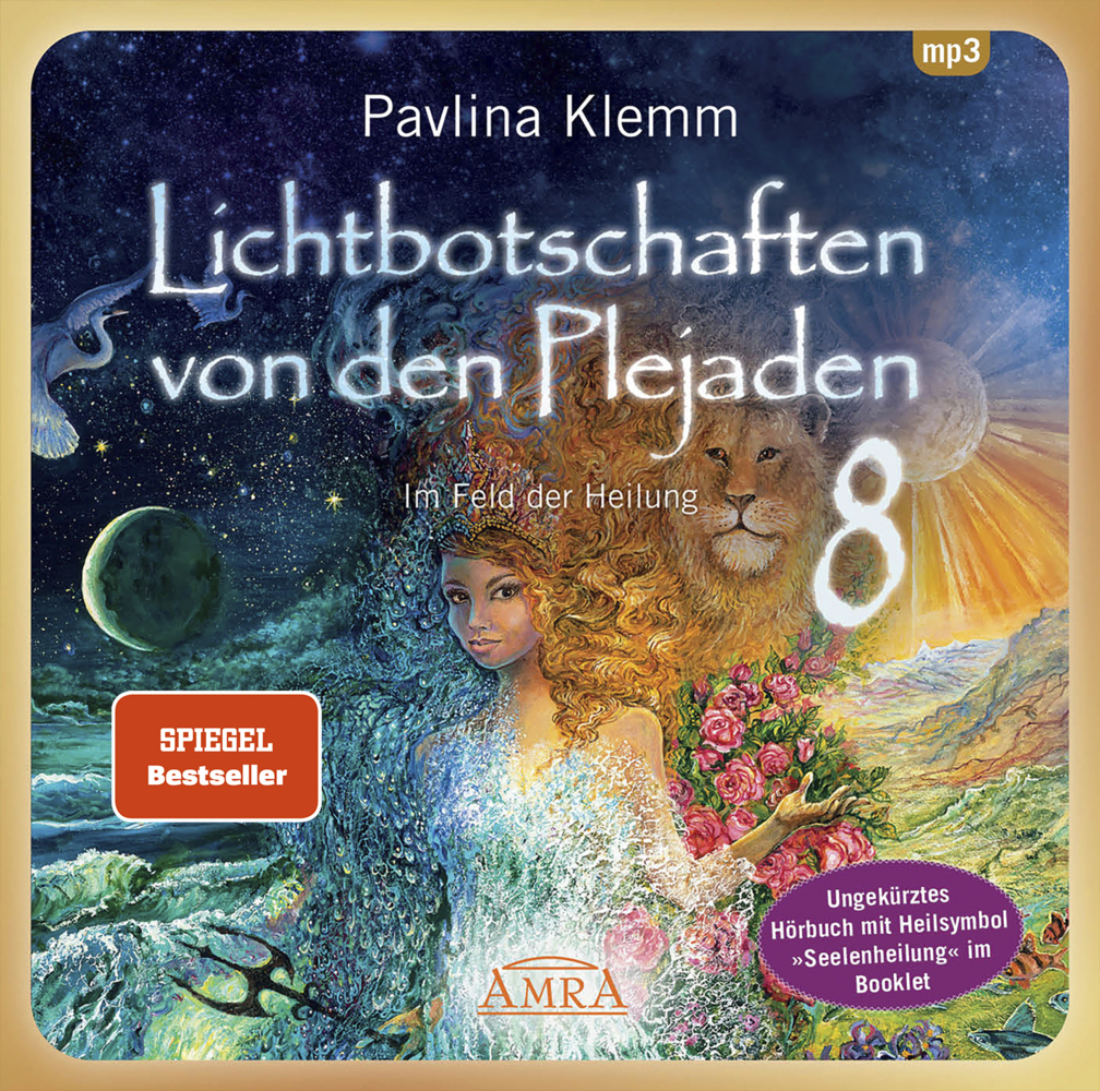Lichtbotschaften von den Plejaden Band 8: Im Feld der Heilung (Ungekürzte Lesung mit Heilsymbol »Seelenheilung« im Booklet; SPIEGEL-BESTSELLER), Audio-CD, MP3 main product photo