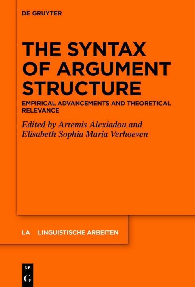 The Syntax of Argument Structure main product photo
