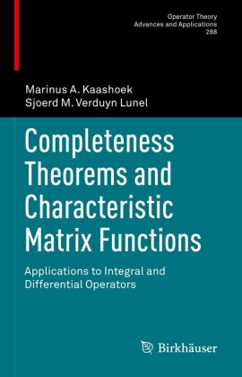 Completeness Theorems and Characteristic Matrix Functions
