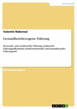 Gesundheitsbezogene Führung