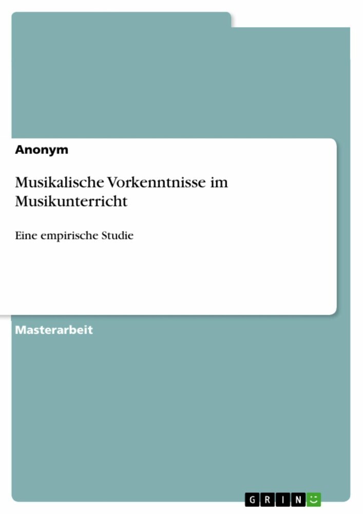 Musikalische Vorkenntnisse im Musikunterricht main product photo