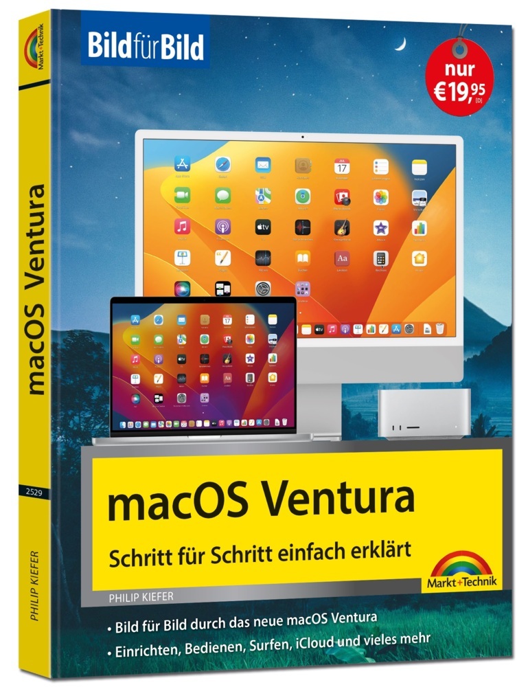 macOS Ventura Bild für Bild - die Anleitung in Bildern - ideal für Einsteiger, Umsteiger und Fortgeschrittene main product photo