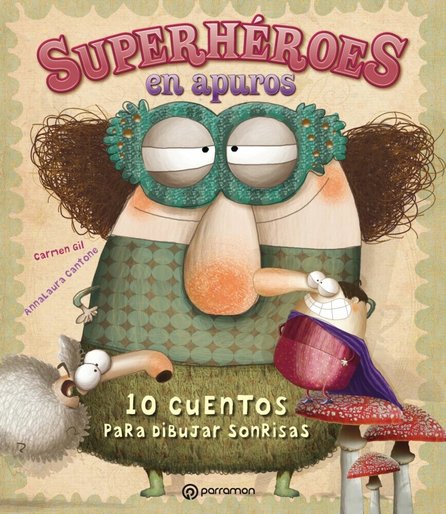 Superhéroes en apuros main product photo