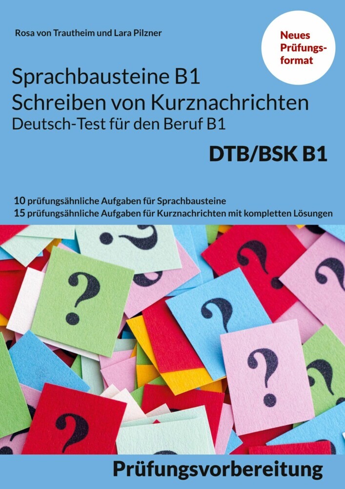 Sprachbausteine B1 Schreiben von Kurznachrichten - Deutsch-Test für den Beruf B1 main product photo