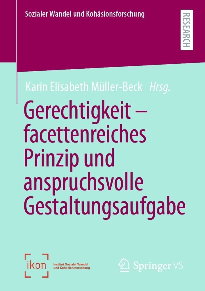 Gerechtigkeit - facettenreiches Prinzip und anspruchsvolle Gestaltungsaufgabe main product photo